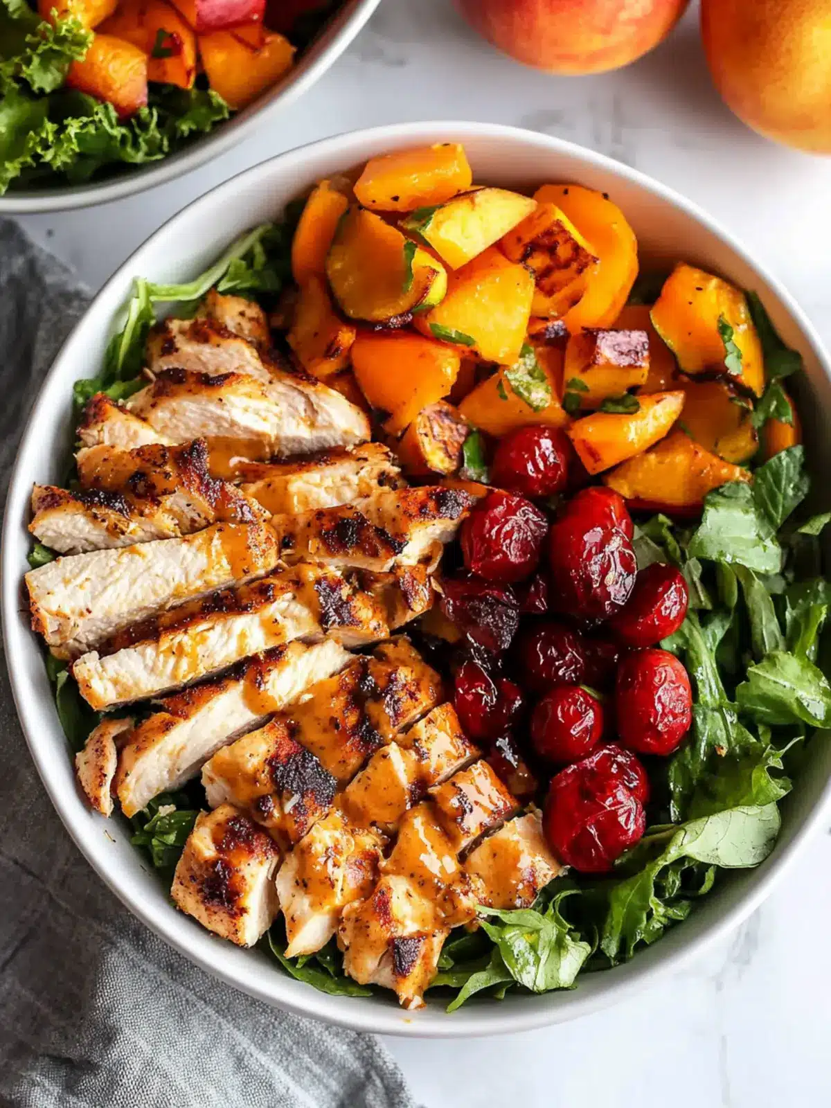 Savory Harvest Chicken Bowls with Maple Dijon Bliss 5 Harvest Chicken Bowls with Maple Dijon Dressing