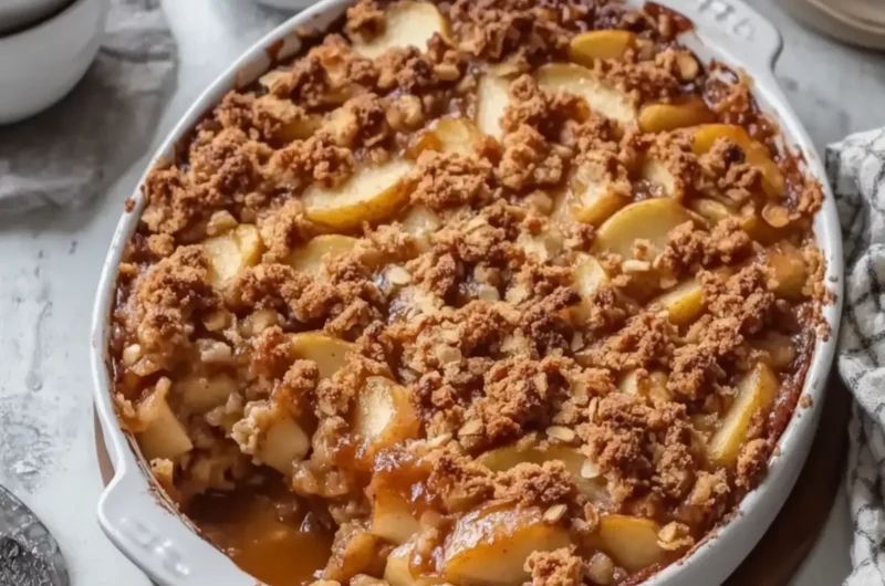 Caramel Apple Dump Cake