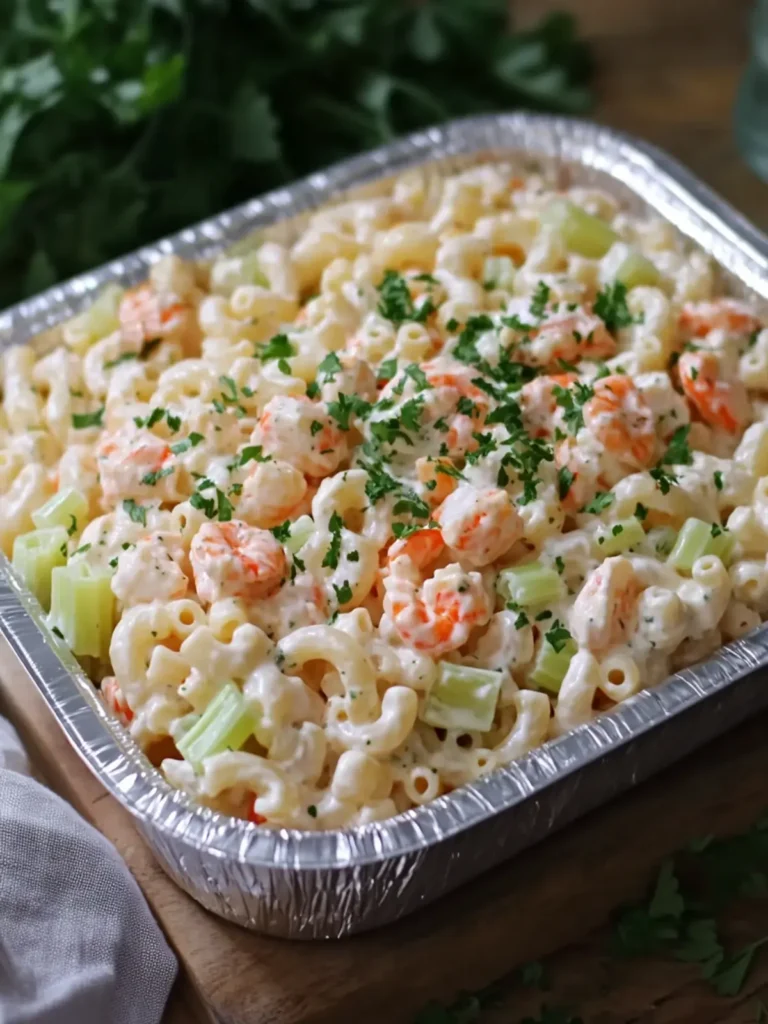 Creamy Crab and Celery Seafood Macaroni Salad to Wow Your Guests 4 Creamy Crab and Celery Seafood Macaroni Salad