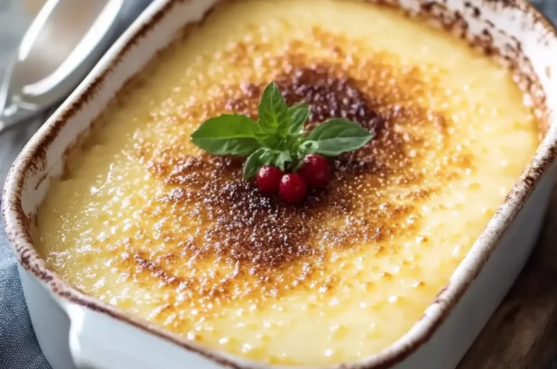 Amish Baked Custard