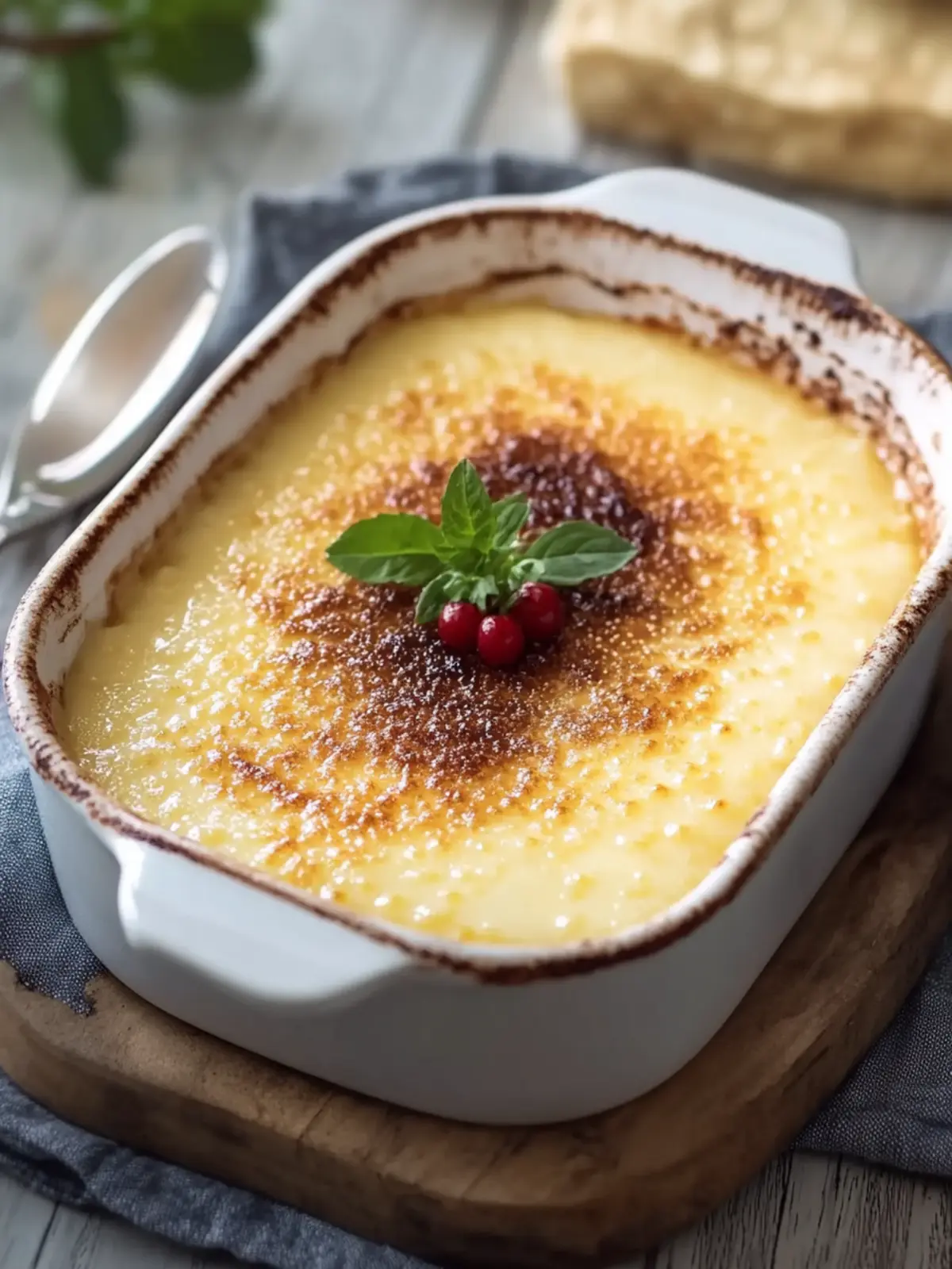 Amish Baked Custard