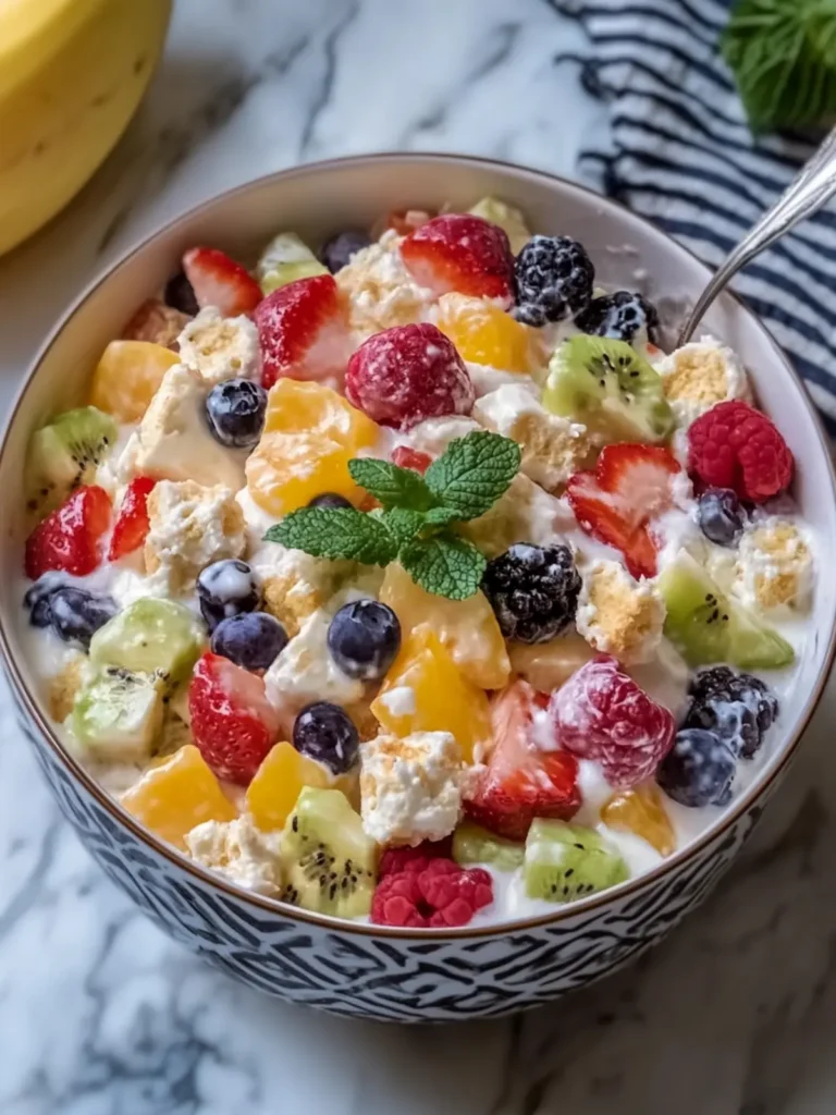 Hawaiian Cheesecake Salad That Will Brighten Your Day 4 Hawaiian Cheesecake Salad