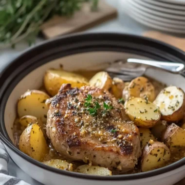 Melt-in-Your-Mouth Slow Cooker Garlic Butter Pork Chops & Potatoes 7 Melt-in-Your-Mouth Slow Cooker Garlic Butter Pork Chops & Potatoes