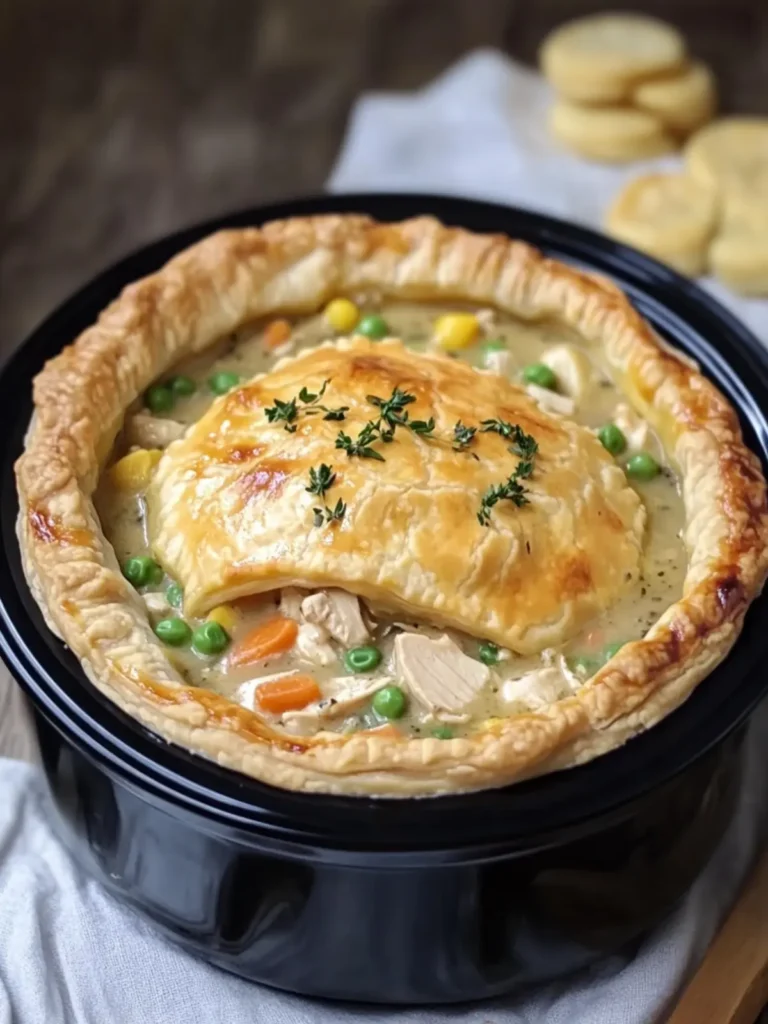 Savory Crockpot Chicken Pot Pie for Cozy Family Nights 4 Crockpot Chicken Pot Pie