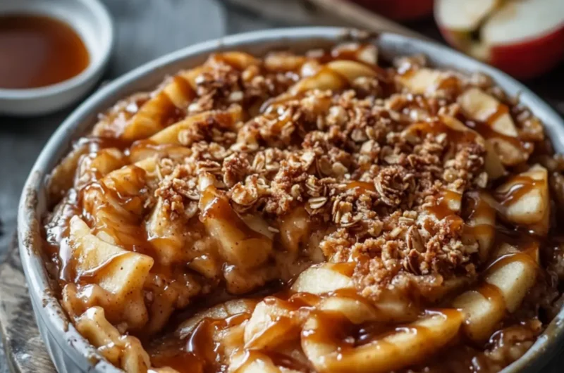 Caramel Apple Dump Cake