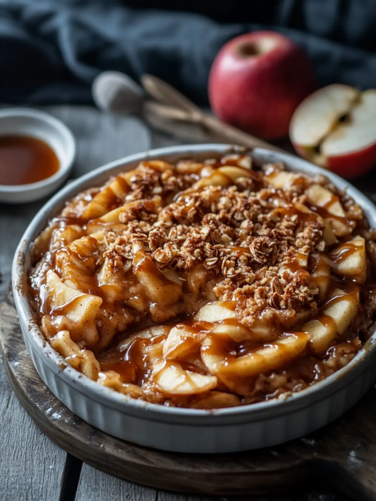Decadent Caramel Apple Dump Cake for Easy Comfort Baking 5 Caramel Apple Dump Cake