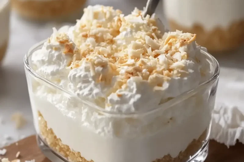 No-Bake Coconut Cream Dream Dessert