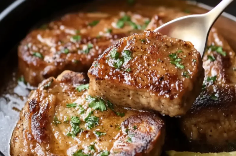 Slow Cooker Cola Pork Chops