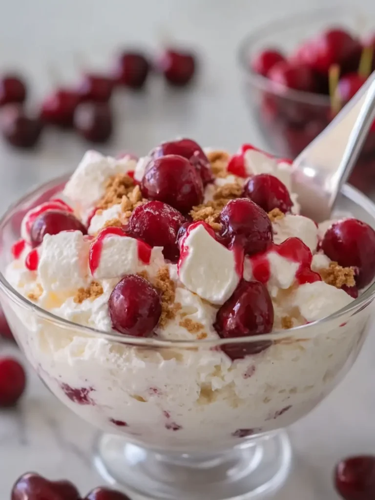 Delicious Cherry Cheesecake Fluff That’s Simply Irresistible 4 Cherry Cheesecake Fluff