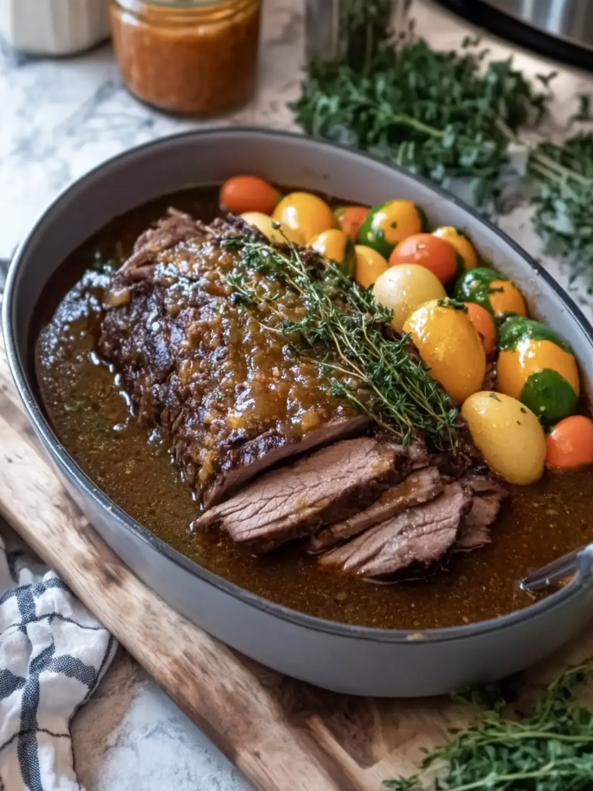 Slow Cooker Honey-Glazed Easter Beef for Joyful Gatherings 5 Slow Cooker Honey-Glazed Easter Beef