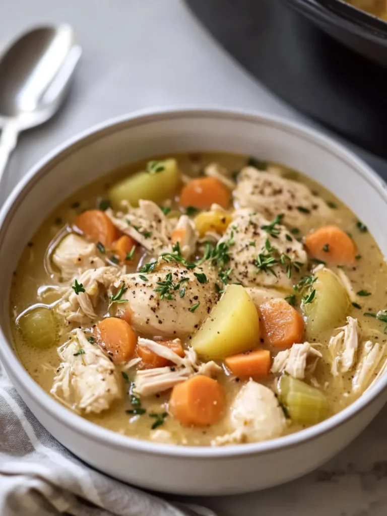 Cozy Up with Easy Slow Cooker Chicken Stew Delight 3 Slow Cooker Chicken Stew