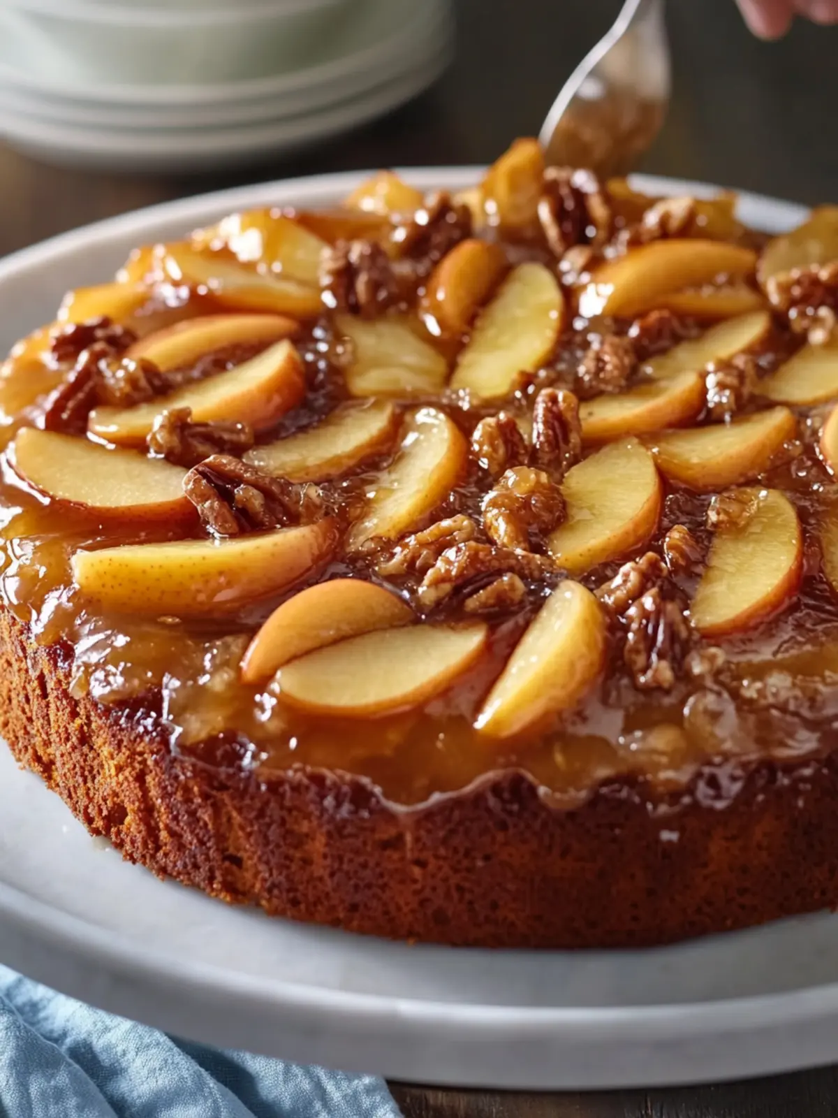 Irresistible Caramel Apple Upside-Down Cake to Savor 5 Caramel Apple Upside-Down Cake