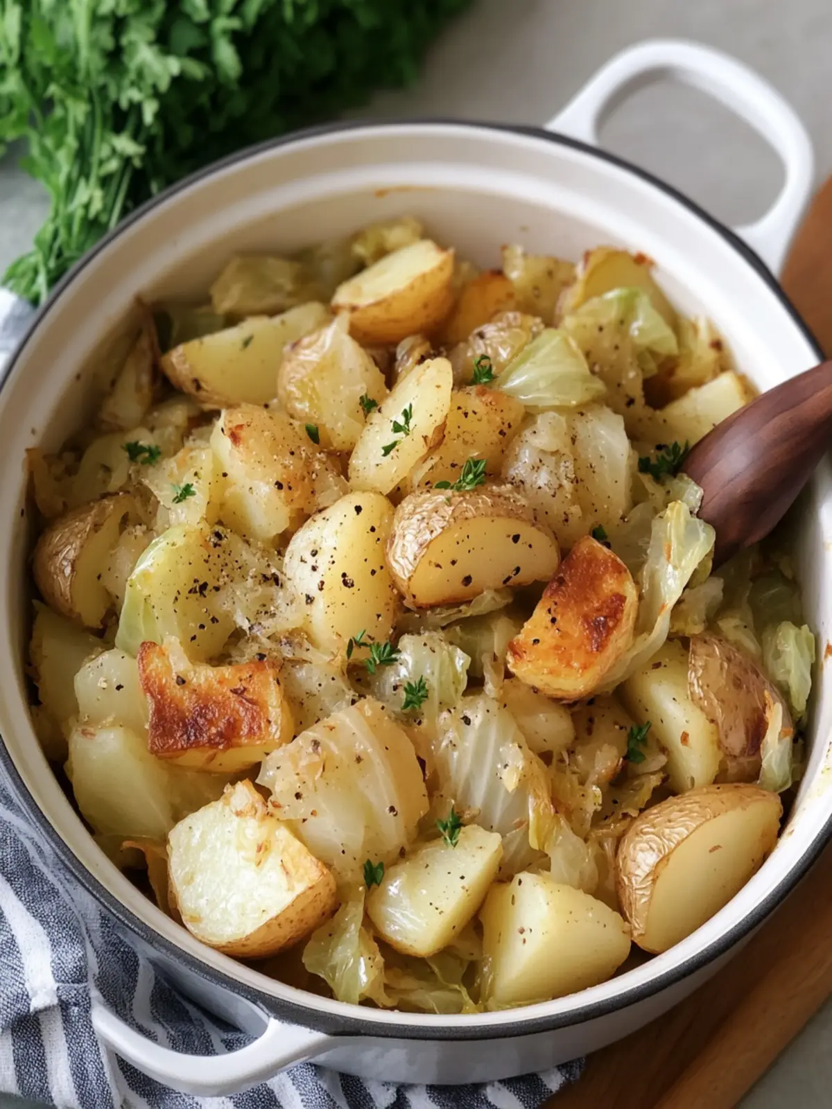 Easy Crockpot 4-Ingredient Cabbage and Potatoes Delight 5 Crockpot 4-Ingredient Cabbage and Potatoes