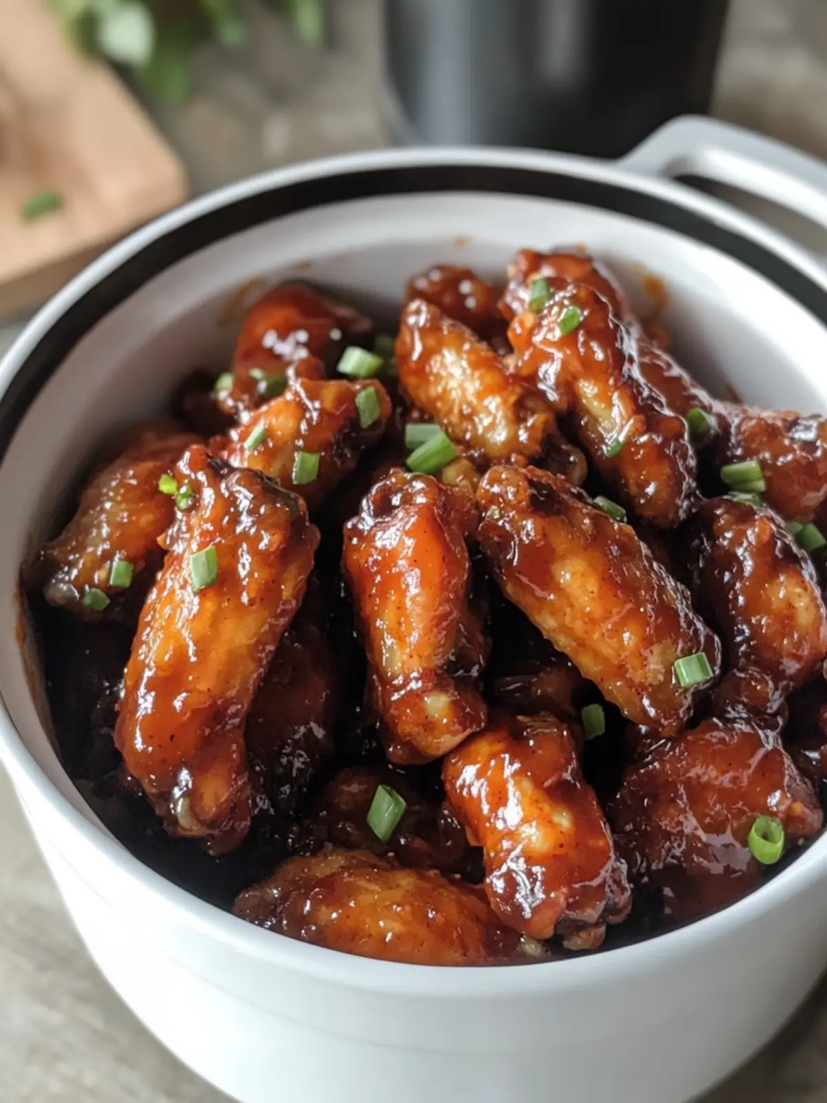 Delicious Slow Cooker 4-Ingredient Honey BBQ Wings Bliss 5 Slow Cooker 4-Ingredient Honey BBQ Wings