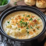 Crockpot Loaded Potato Soup with Cheddar Bay Biscuits Bliss 18 Crockpot Loaded Potato Soup with Cheddar Bay Biscuits