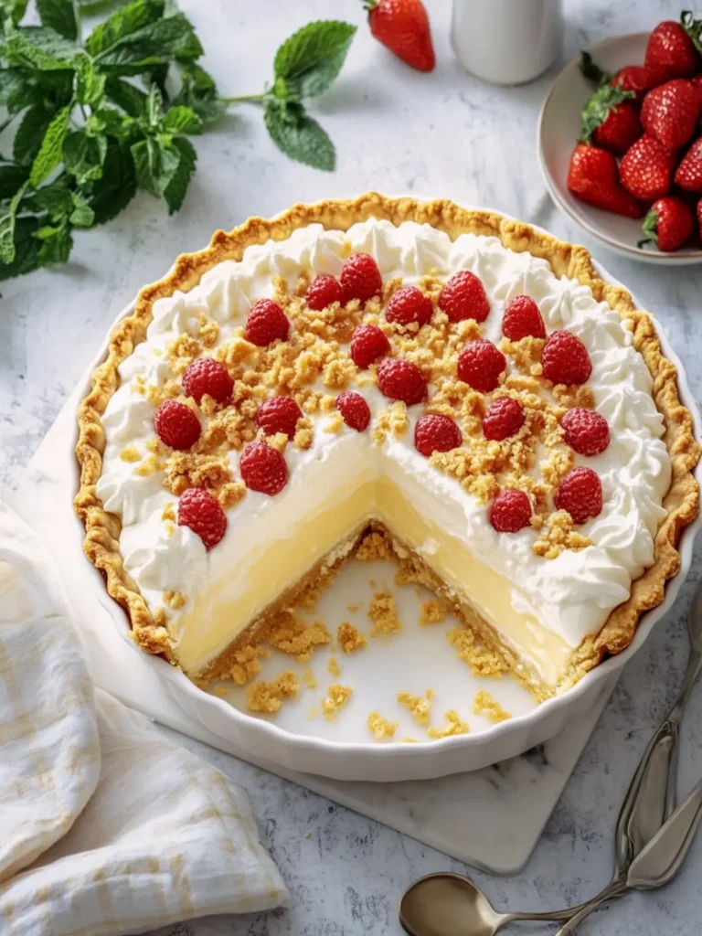 Indulge in this Creamy Belgian Tart with Whipped Bliss 2 Creamy Belgian Tart