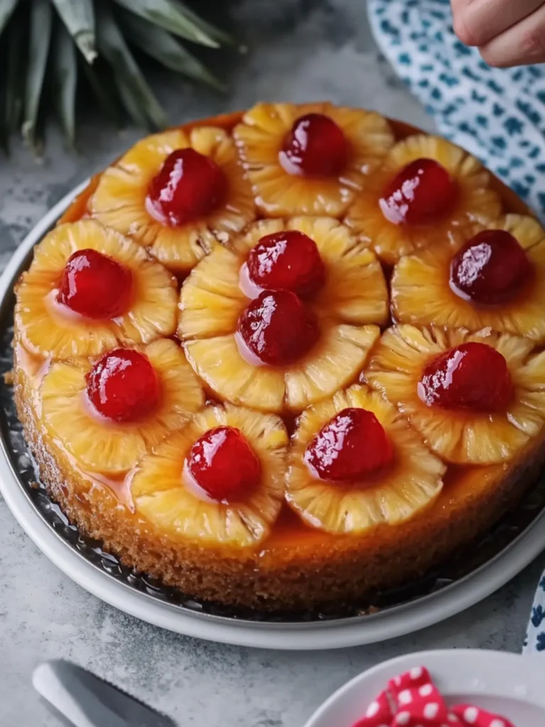 Pineapple Upside-Down Cake