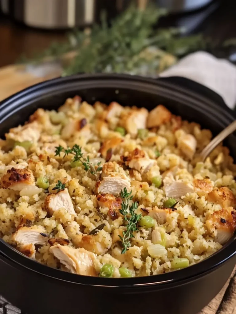 Dump and Go Chicken and Stuffing – Cozy Comfort Made Easy 2 Dump and Go Chicken and Stuffing – Easy Homestyle Comfort Dinner