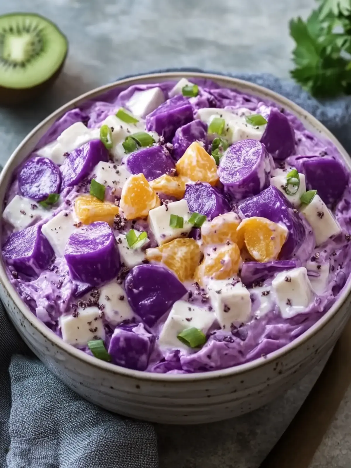 Creamy Ube Macapuno Salad: A Delightful Treat for Everyone 5 Creamy Ube Macapuno Salad
