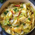 Sautéed Cabbage with Onions and Pepper