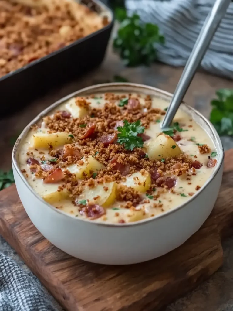 Smoky Bacon Ranch Potato Soup to Cozy Up Your Dinner Table 3 Smoky Bacon Ranch Potato Soup