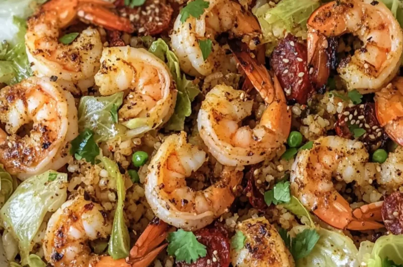Cajun Cabbage Shrimp