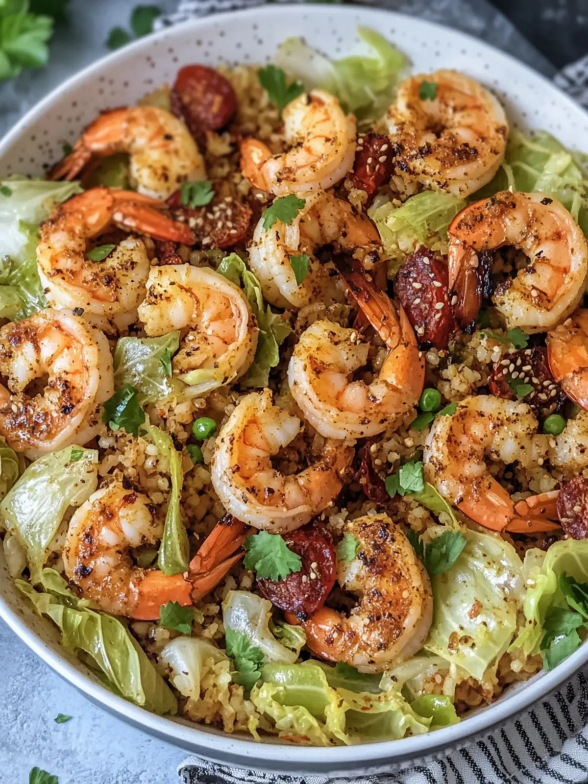Cajun Cabbage Shrimp Stir-Fry for a Flavorful Night In 5 Cajun Cabbage Shrimp