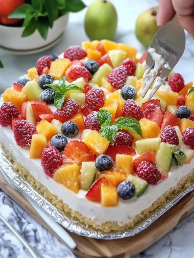 Tropical Cheesecake Fruit Salad That Takes Dessert to Paradise 2 Tropical Cheesecake Fruit Salad