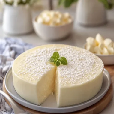 3-Ingredient Milk Pudding in a Casserole