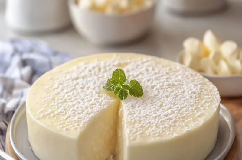 3-Ingredient Milk Pudding in a Casserole