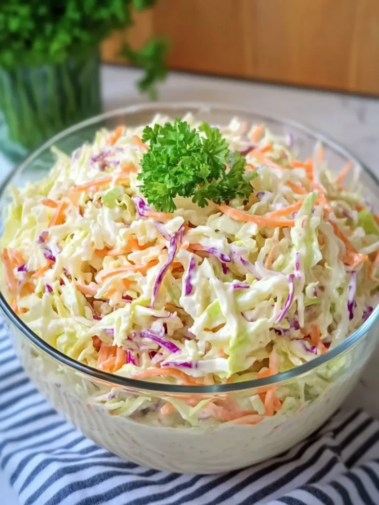 Dolly’s Creamy Coleslaw: The Perfect Side for Any Feast 3 Dolly’s Creamy Coleslaw