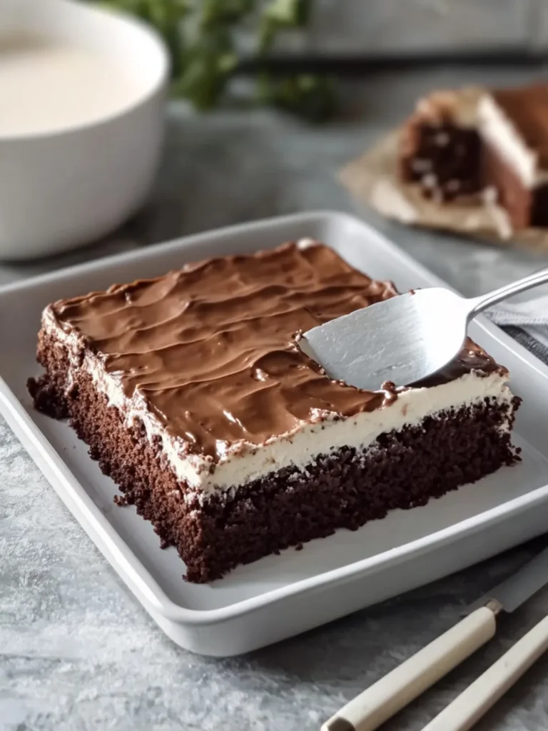 The Best Texas Sheet Cake With Irresistible Fudge Frosting 2 The Best Texas Sheet Cake