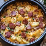 Creamy Crockpot Cheesy Potatoes and Beef Kielbasa Delight 17 Creamy Crockpot Cheesy Potatoes and Beef Kielbasa Favorite