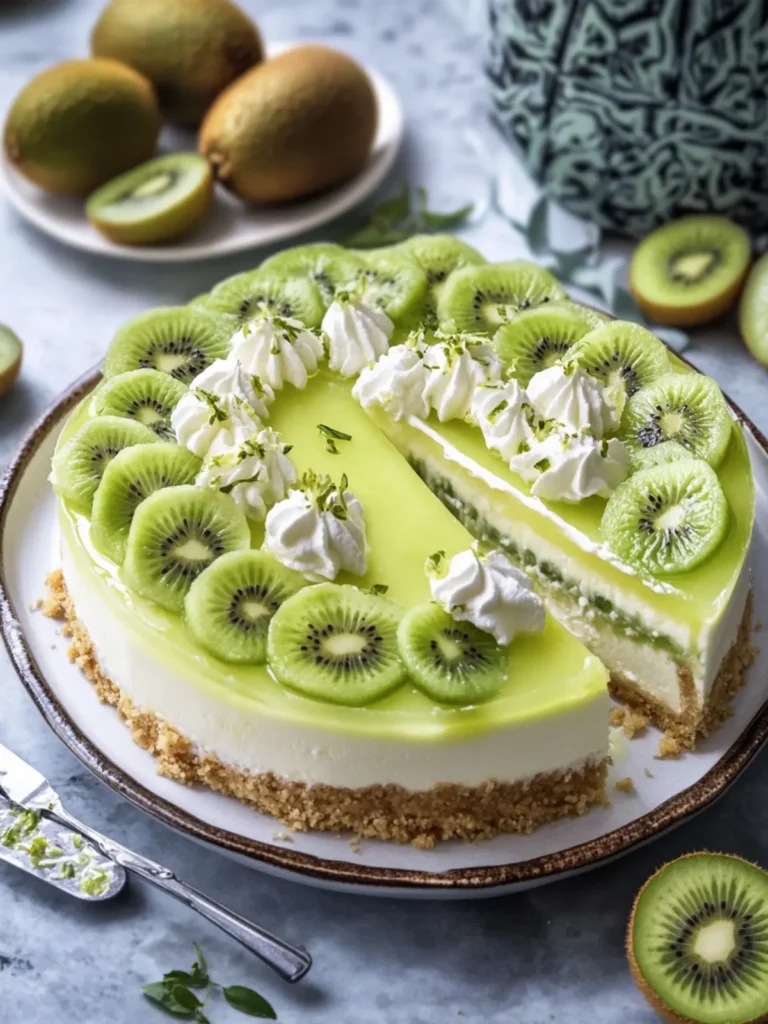 Kiwi Lime Cheesecake Dream