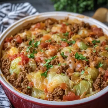Crockpot Cabbage Roll Casserole with Ground Beef Bliss 15 Crockpot Cabbage Roll Casserole with Ground Beef