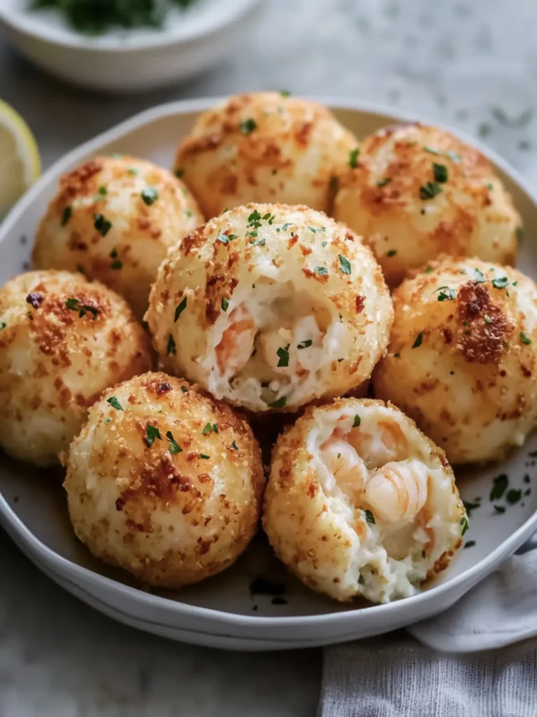 Cheesy Crab and Shrimp Stuffed Bombs That Wow Every Bite 3 Cheesy Crab and Shrimp Stuffed Bombs