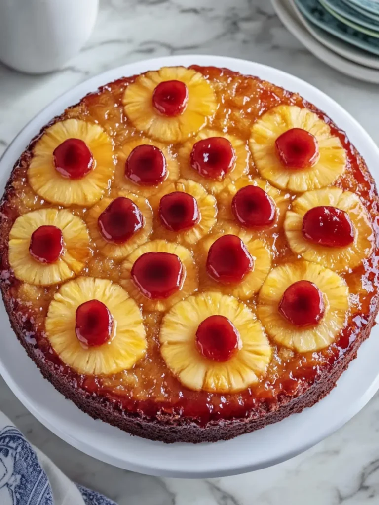 Revamp Your Dessert Game: Pineapple Upside-Down Cake Bliss 4 Pineapple Upside-Down Cake