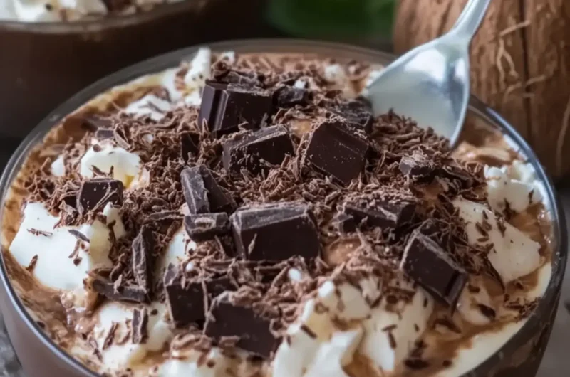 Coconut Pavê with Chocolate