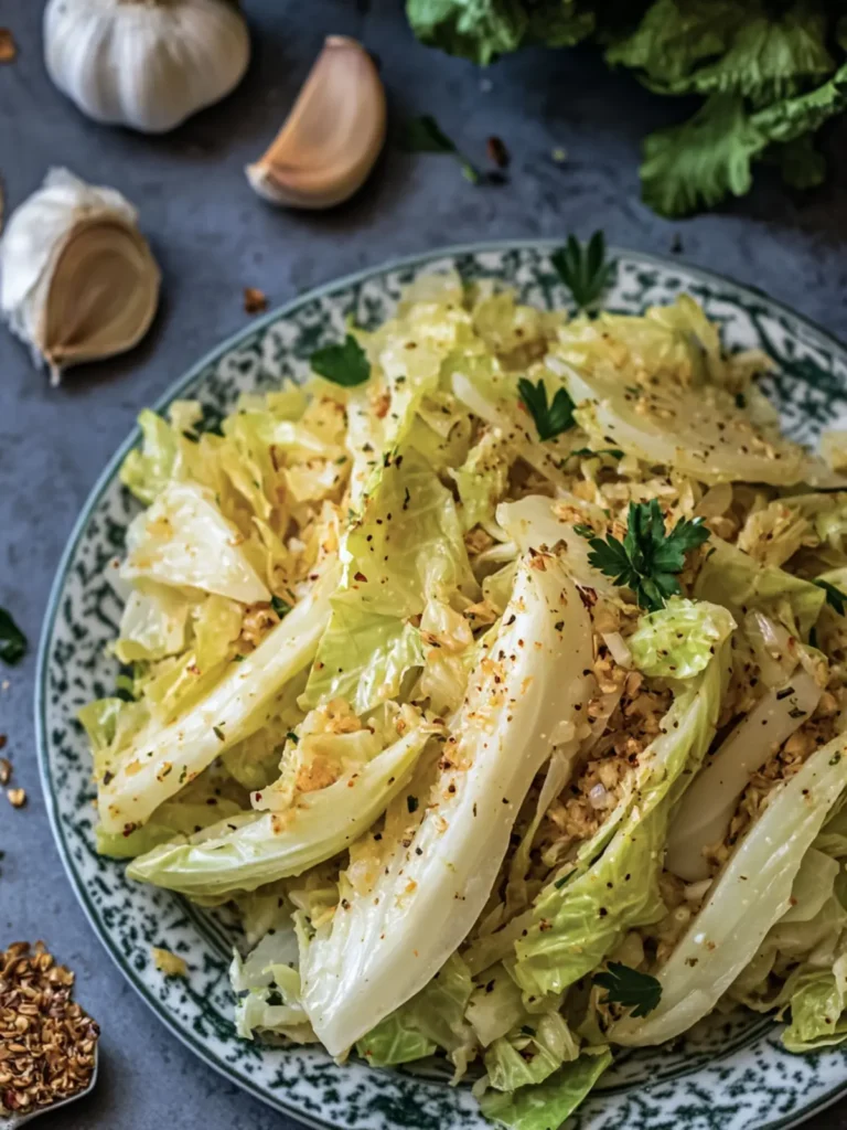 Sautéed Garlic & Herb Cabbage: A Flavorful Twist on Veggies 4 Sautéed Garlic & Herb Cabbage
