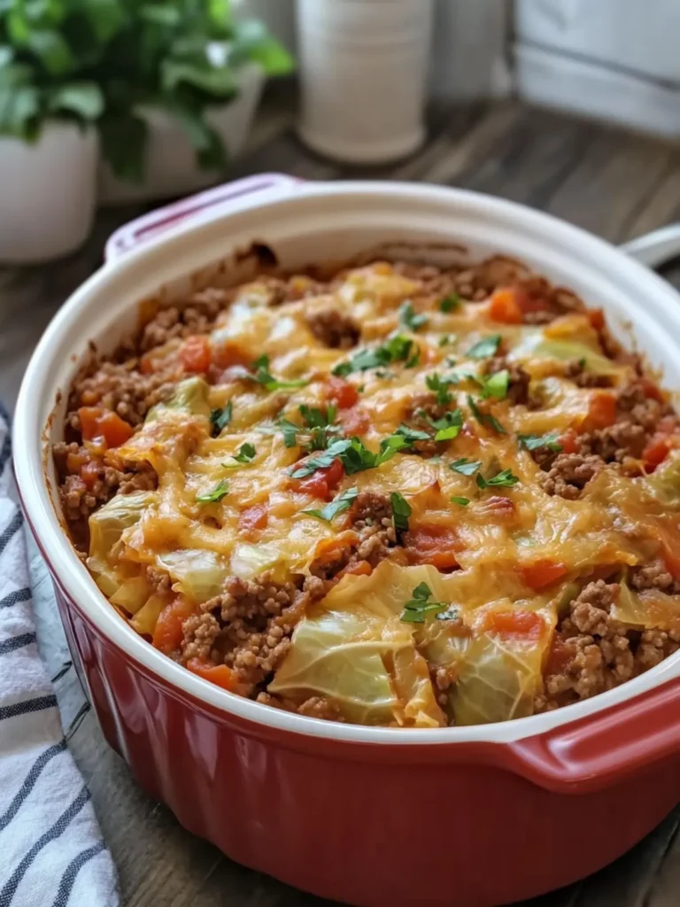 Crockpot Cabbage Roll Casserole with Ground Beef Delight 2 Crockpot Cabbage Roll Casserole with Ground Beef