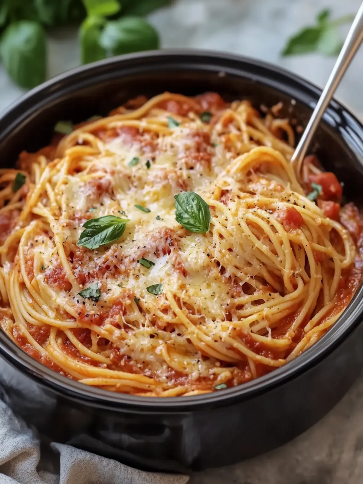 Crockpot Million Dollar Spaghetti