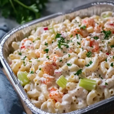 Creamy Crab and Celery Seafood Macaroni Salad to Wow Your Guests 16 Creamy Crab and Celery Seafood Macaroni Salad