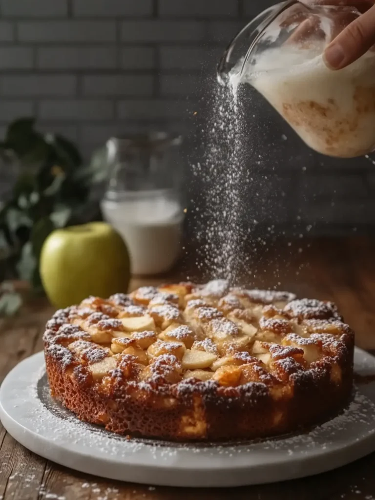 Sweet Apple Fritter Cake