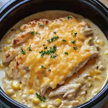 Crockpot Creamy Cheddar Chicken Corn for Cozy Family Dinners 6 Crockpot Creamy Cheddar Chicken Corn for Cozy Family Dinners