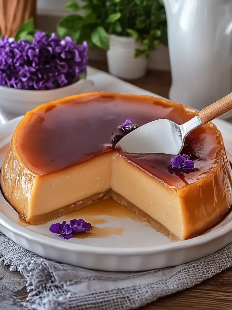 Delightful Ube Biko Flan: A Sweet Twist on Tradition 3 Ube Biko Flan