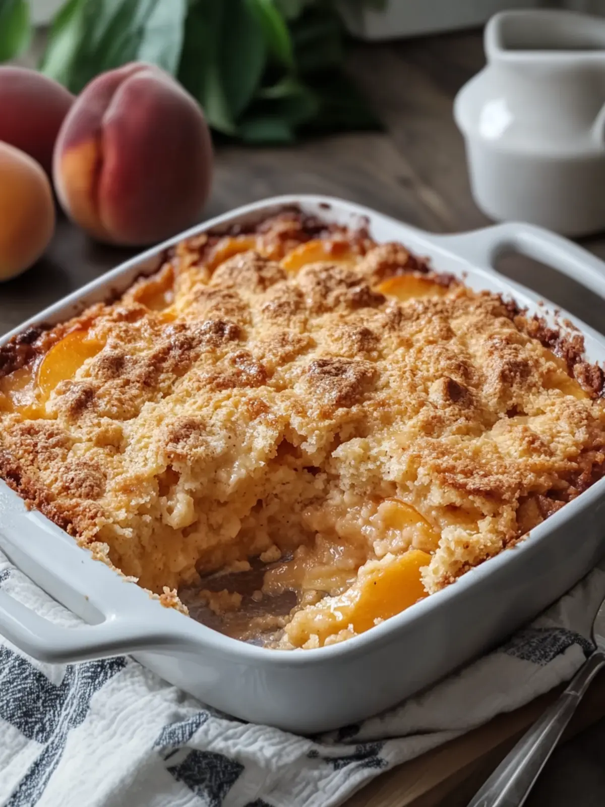 Delicious Peach Cobbler Dump Cake You’ll Love to Make 5 Delicious Peach Cobbler Dump Cake
