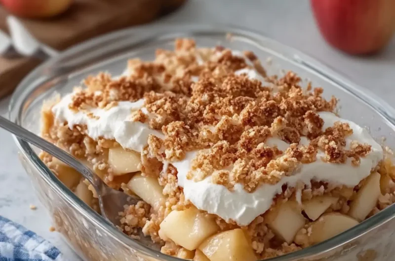 No-Bake Apple Pie Casserole