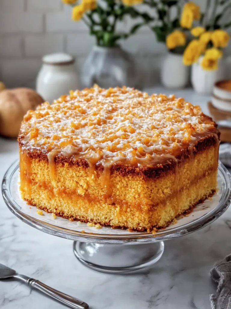 Irresistible Sweet Potato Butter Cake for Cozy Evenings 2 Sweet Potato Butter Cake