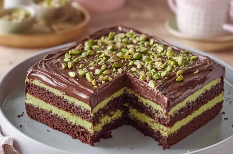 Chocolate Pistachio Cake