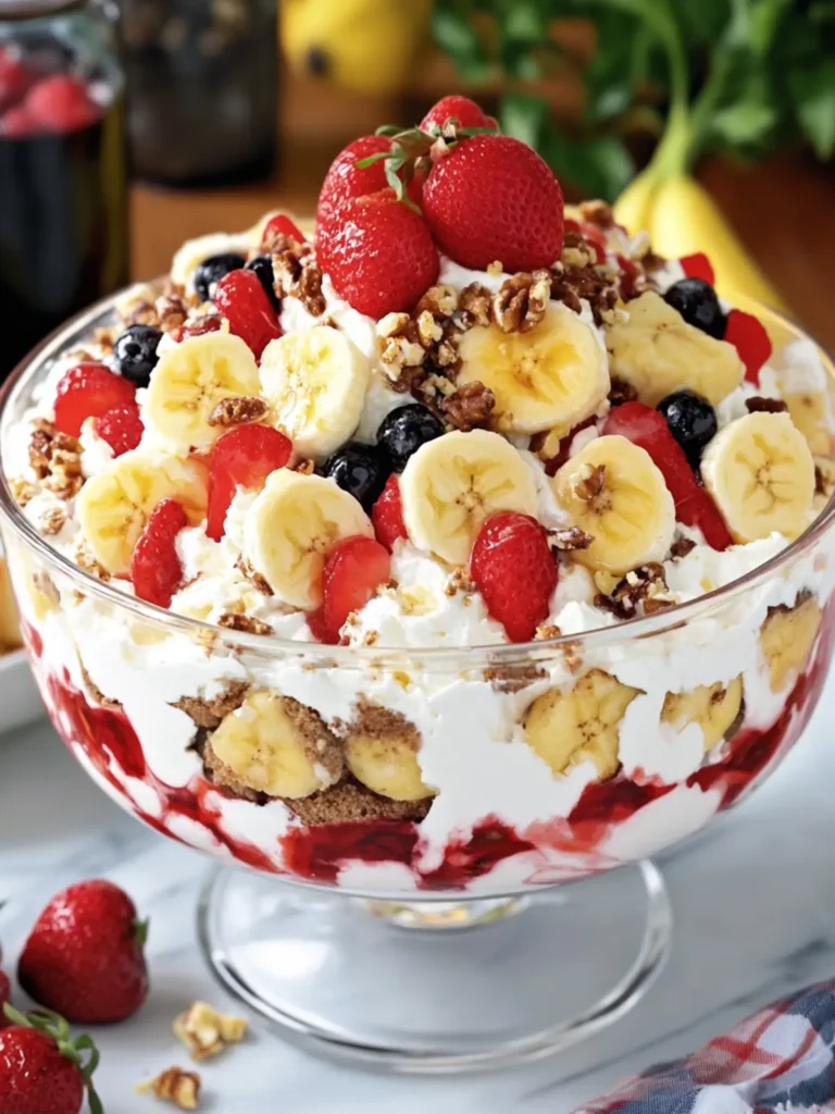 Banana Split Cheesecake Salad: Your New Favorite Sweet Treat 2 Banana Split Cheesecake Salad